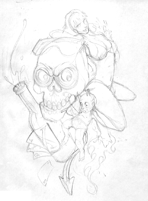 Dave's Rough Sketch