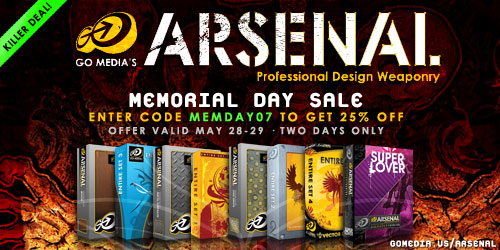 Go Media’s Arsenal: Memorial Day Sale