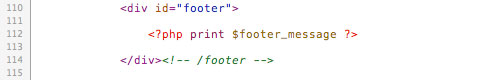Footer Goband