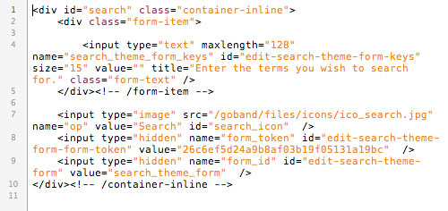 Search File Code