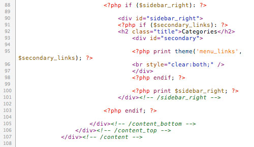 Sidebar Goband