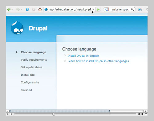 Drupal 6 Install Video