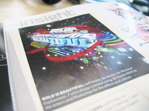 Go Media feature in Advanced Photoshop Magazine Go Media feature in Advanced Photoshop Magazine