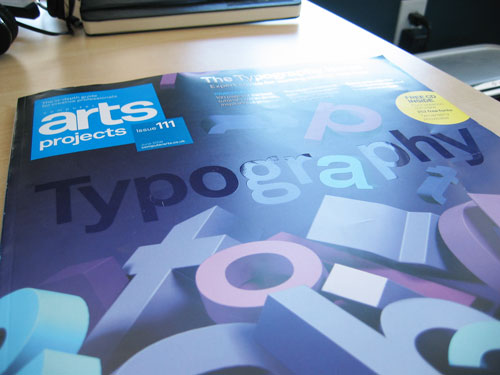 Jeff Finley Typography featured in Computer Arts Projects