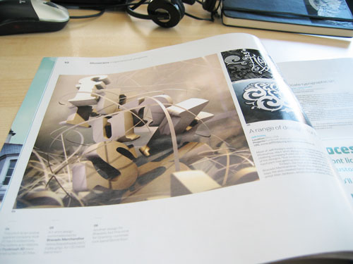 Jeff Finley Typography featured in Computer Arts Projects