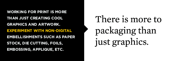 Print design is more about just pretty graphics