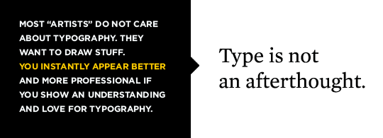 Type is not an afterthought