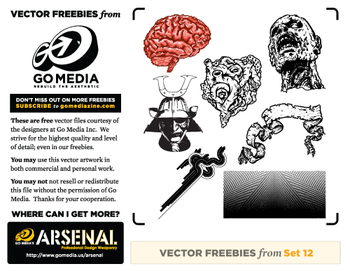 Free Vector Pack 12 Sampler