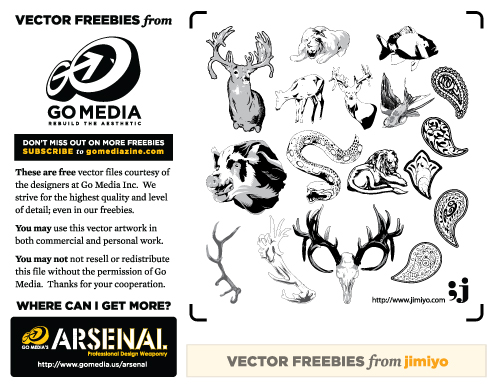 gomedia vector freebie preview
