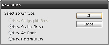 new scatter brush
