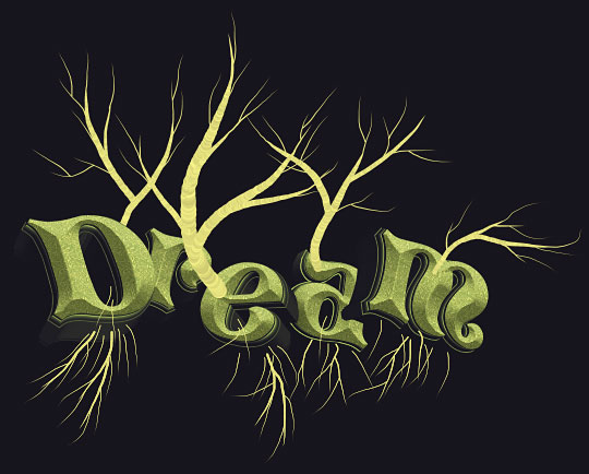 3d typography