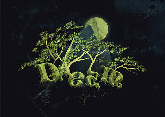 3d typography