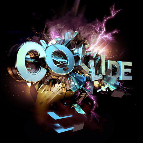 COLLIDE Illustrative Typography