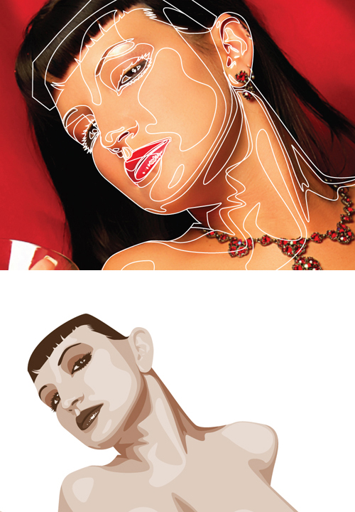 Sexy Vector Face