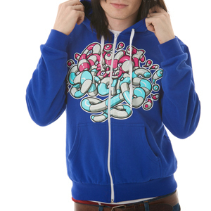 Paint the Stars Candy Hoodie designed by Go Media