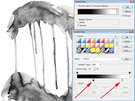 gradient-map