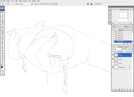 how to draw a hand 4