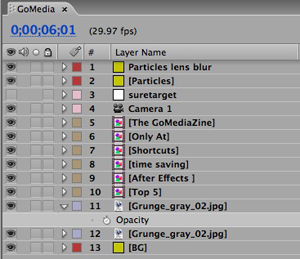 colorcoded Color Coded layers keep things organized