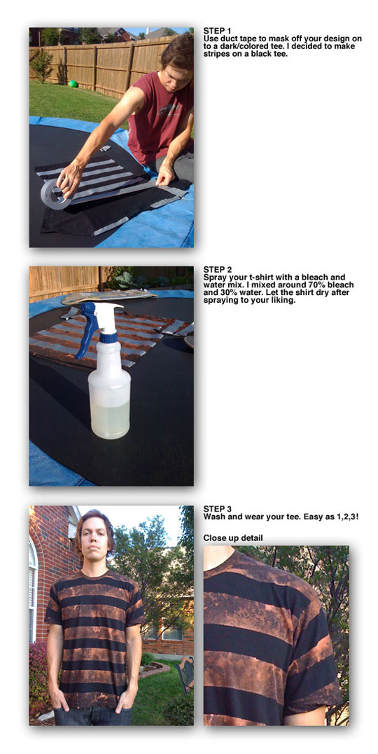 DIY t-shirts in 3 Steps