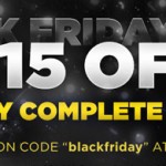 Black Friday Sale: $15.00 Off!