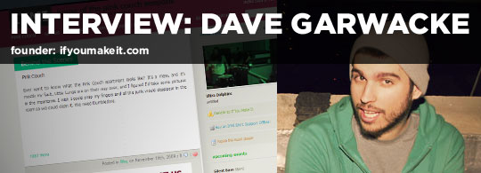 Dave Garwacke interview