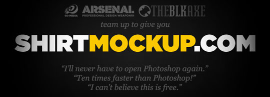 Hype: ShirtMockup.com to launch on March 17, 2010