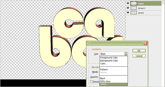Fill Selection
