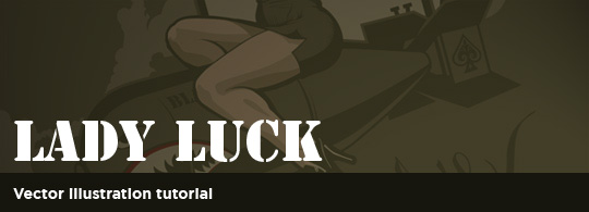 Tutorial: “Lady Luck” T-Shirt Illustration