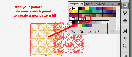 pattern fill