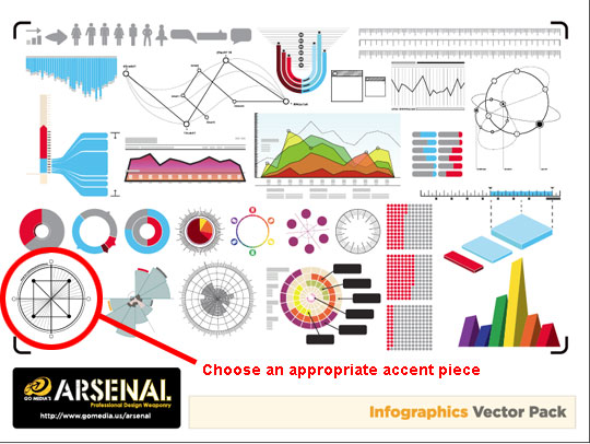open up the infographix vector pack