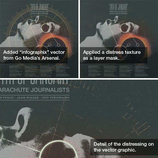 Vector infographic for the background