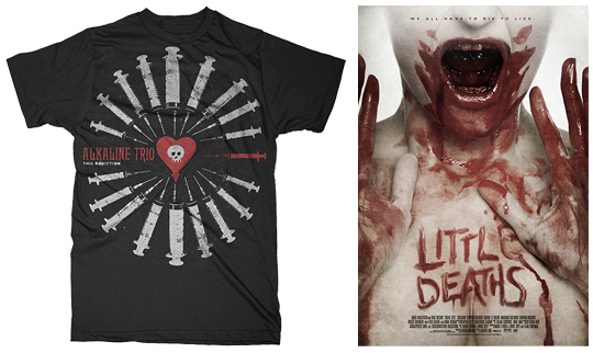 Kyle Crawford - Client work - Alkaline Trio - Little death movie poster