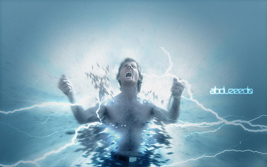 Abduzeedo - Desintegration effect