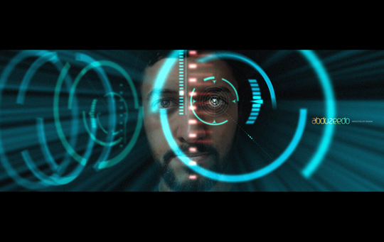 Abduzeedo - Iron Man interface