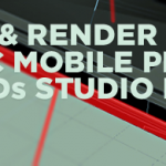 How to model and render a basic mobile phone using 3ds studio max