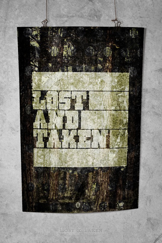 SAoS - Lost and Taken poster mocked up