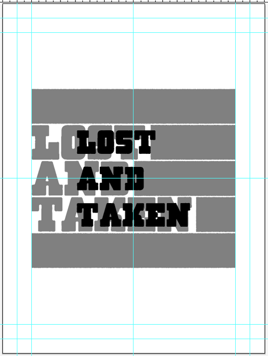 SAoS – Lost and Taken poster tutorial – Massive Dynamite Typelock execution – Step 04