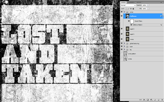 SAoS Lost and Taken poster tutorial - Final stretch 04