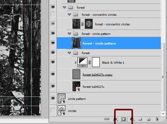 SAoS - Lost and Taken poster tutorial - Pattern as layer mask 01