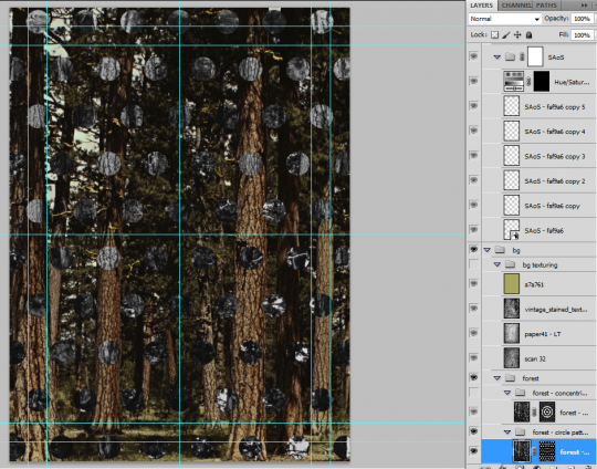 SAoS - Lost and Taken poster tutorial - Pattern as layer mask 05