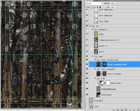 SAoS - Lost and Taken poster tutorial - Pattern as layer mask 13