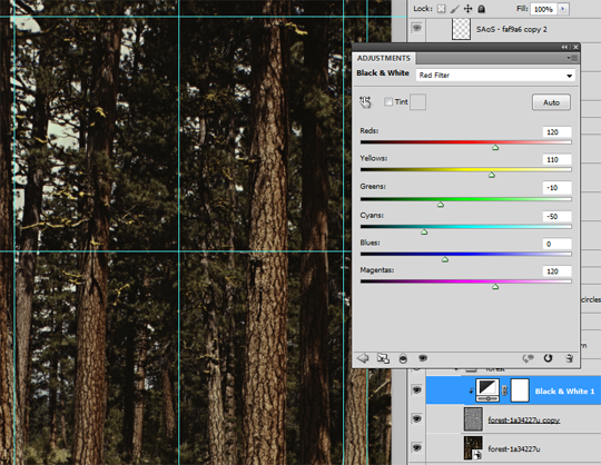 SAoS - Lost and Take poster tutorial - Ps step 03.01