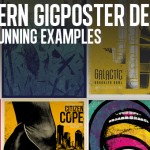 Modern Gigposter Design: 100 Stunning Examples