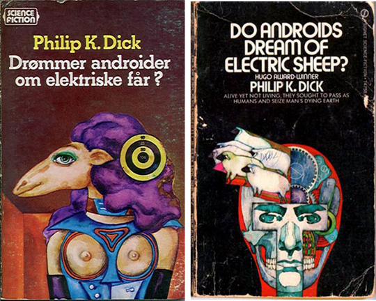 Do androids dream of electric sheep cover examples