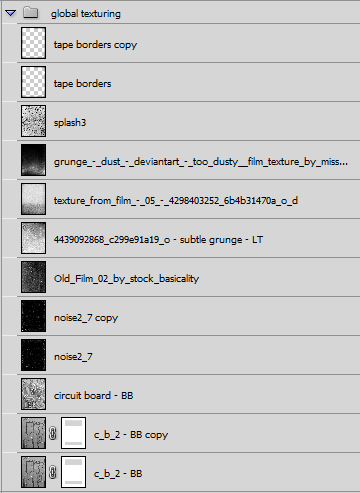 SAoS - Do androids dream of electric sheep - Global texturing layers detail