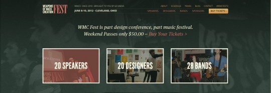 wmc fest 2012 screen shot