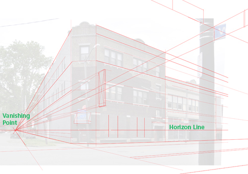 Creating an Architectural Illustration Using Reference Photography - Step 8
