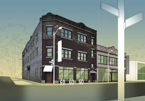 Creating an Architectural Illustration Using Reference Photography - Step 14
