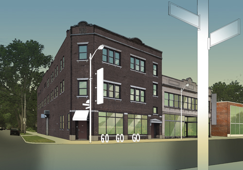 Creating an Architectural Illustration Using Reference Photography - Step 17