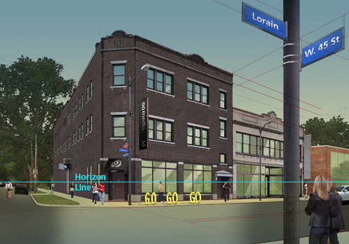 Creating an Architectural Illustration Using Reference Photography - Step 20